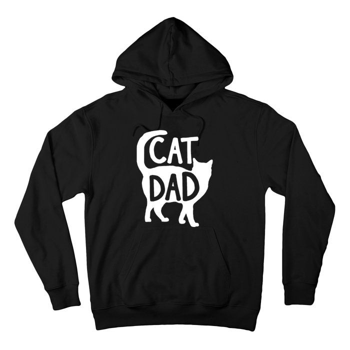 Best Cat Dad Fathers Day Kitty Daddy Papa Christmas Hoodie