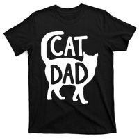 Best Cat Dad Fathers Day Kitty Daddy Papa Christmas T-Shirt