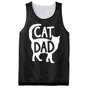 Best Cat Dad Fathers Day Kitty Daddy Papa Christmas Mesh Reversible Basketball Jersey Tank