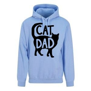 Best Cat Dad Fathers Day Kitty Daddy Papa Christmas Unisex Surf Hoodie