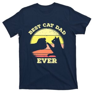 Best Cat Dad Ever Cute Cat Lover T-Shirt