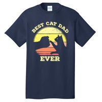 Best Cat Dad Ever Cute Cat Lover Tall T-Shirt