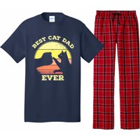 Best Cat Dad Ever Cute Cat Lover Pajama Set