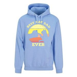 Best Cat Dad Ever Cute Cat Lover Unisex Surf Hoodie