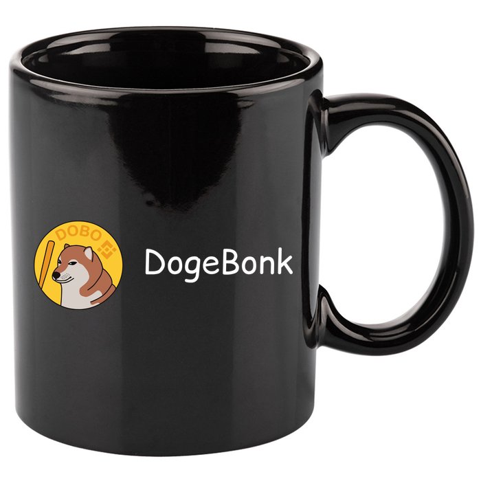 Bonk Coin Dogebonk Solona 11oz C Handle Ceramic Mug