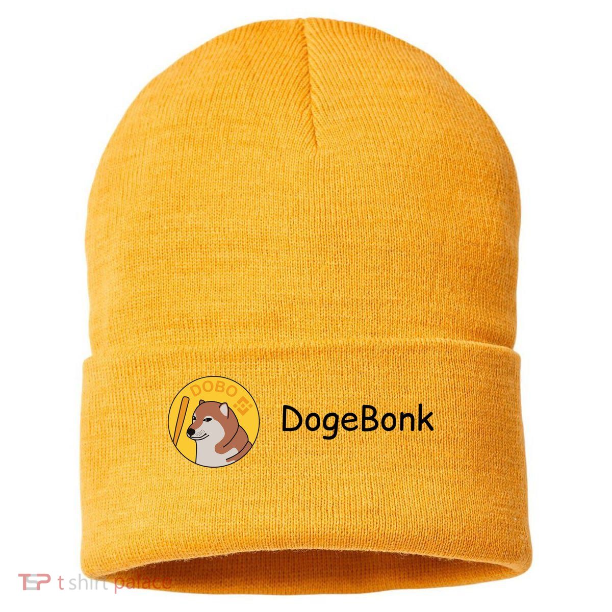 Bonk Coin Dogebonk Solona Sustainable Knit Beanie