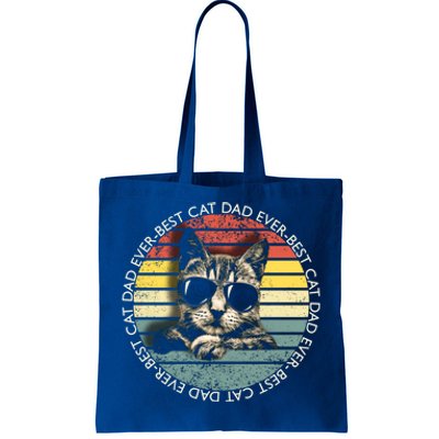 Best Cat Dad Ever Gift Tote Bag