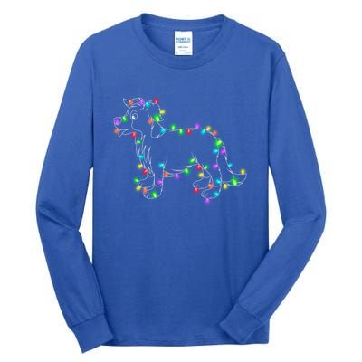 Border Collie Dogs Christmas Sweater Xmas Funny Gift For Pet Dog Great Gift Tall Long Sleeve T-Shirt