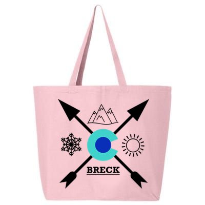 Breckenridge Colorado Directional Crewneck Gift 25L Jumbo Tote