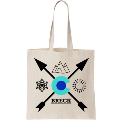 Breckenridge Colorado Directional Crewneck Gift Bag
