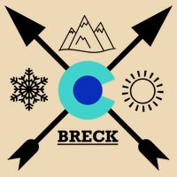Breckenridge Colorado Directional Crewneck Gift Bag