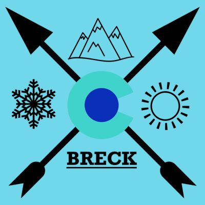 Breckenridge Colorado Directional Crewneck Gift T-Shirt