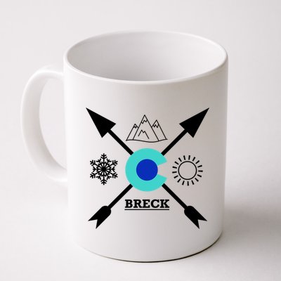 Breckenridge Colorado Directional Crewneck Gift Mug