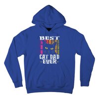 Best Cat Dad Ever Vintage Gift Hoodie