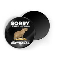 Best Capybara Design Pet Rodent Capybara Magnet