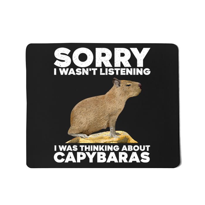 Best Capybara Design Pet Rodent Capybara Mousepad