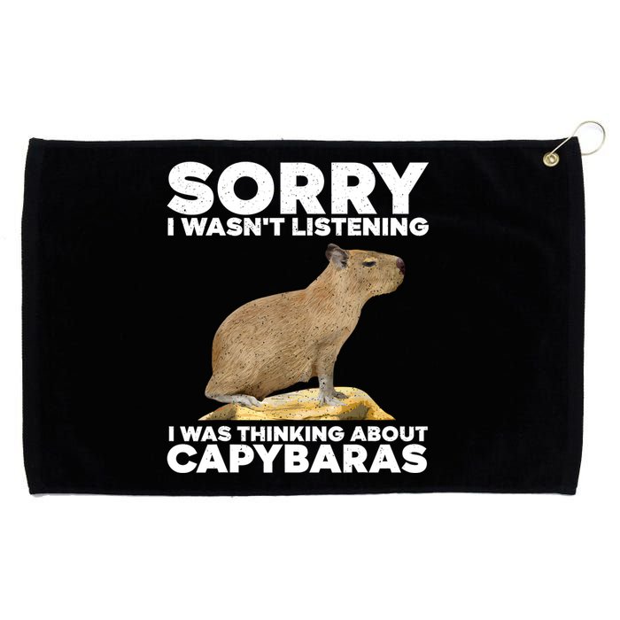 Best Capybara Design Pet Rodent Capybara Grommeted Golf Towel