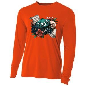 Bard Class D20 Tabletop Gaming Dice Cooling Performance Long Sleeve Crew