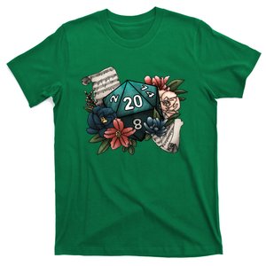 Bard Class D20 Tabletop Gaming Dice T-Shirt