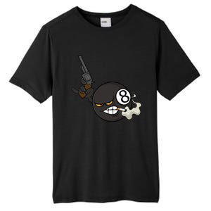 Billiard Cartoon Drawing Ball Pool Players Gift Meaningful Gift Tall Fusion ChromaSoft Performance T-Shirt