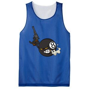 Billiard Cartoon Drawing Ball Pool Players Gift Meaningful Gift Mesh Reversible Basketball Jersey Tank