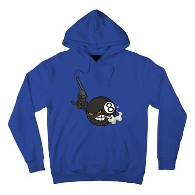 Billiard Cartoon Drawing Ball Pool Players Gift Meaningful Gift Tall Hoodie