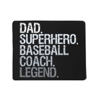 Baseball coach dad Mousepad