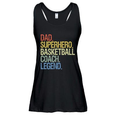 Basketball coach dad Ladies Essential Flowy Tank