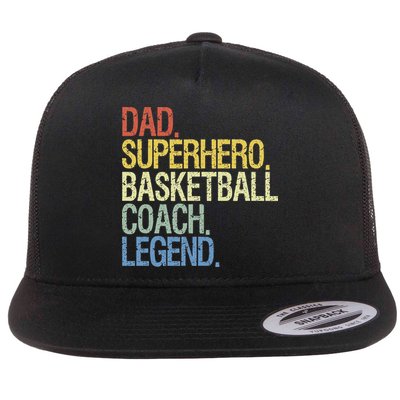 Basketball coach dad Flatbill Hat
