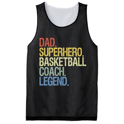 Basketball coach dad Mesh Reversible Basketball Jersey Tank
