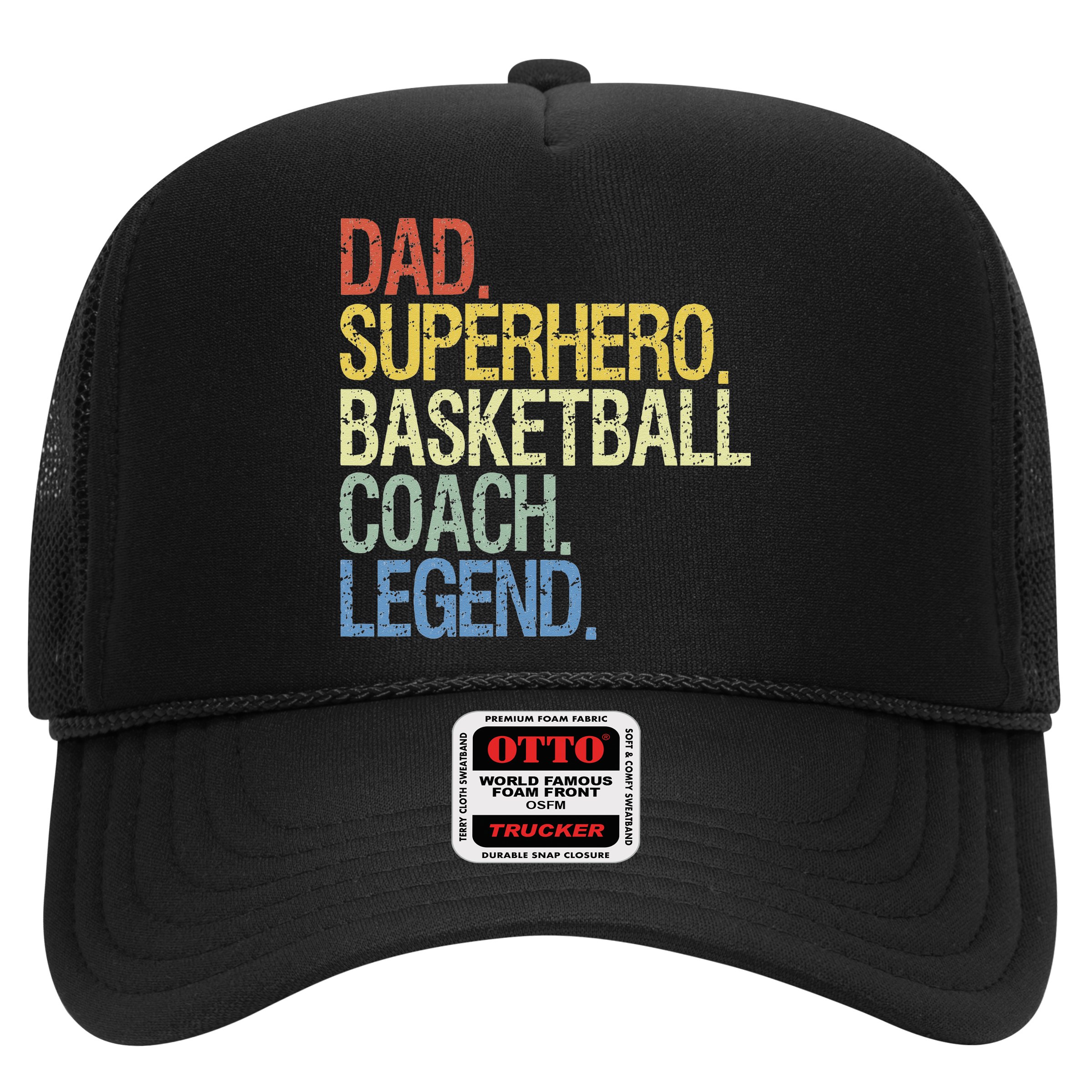 Basketball coach dad Trucker Hat