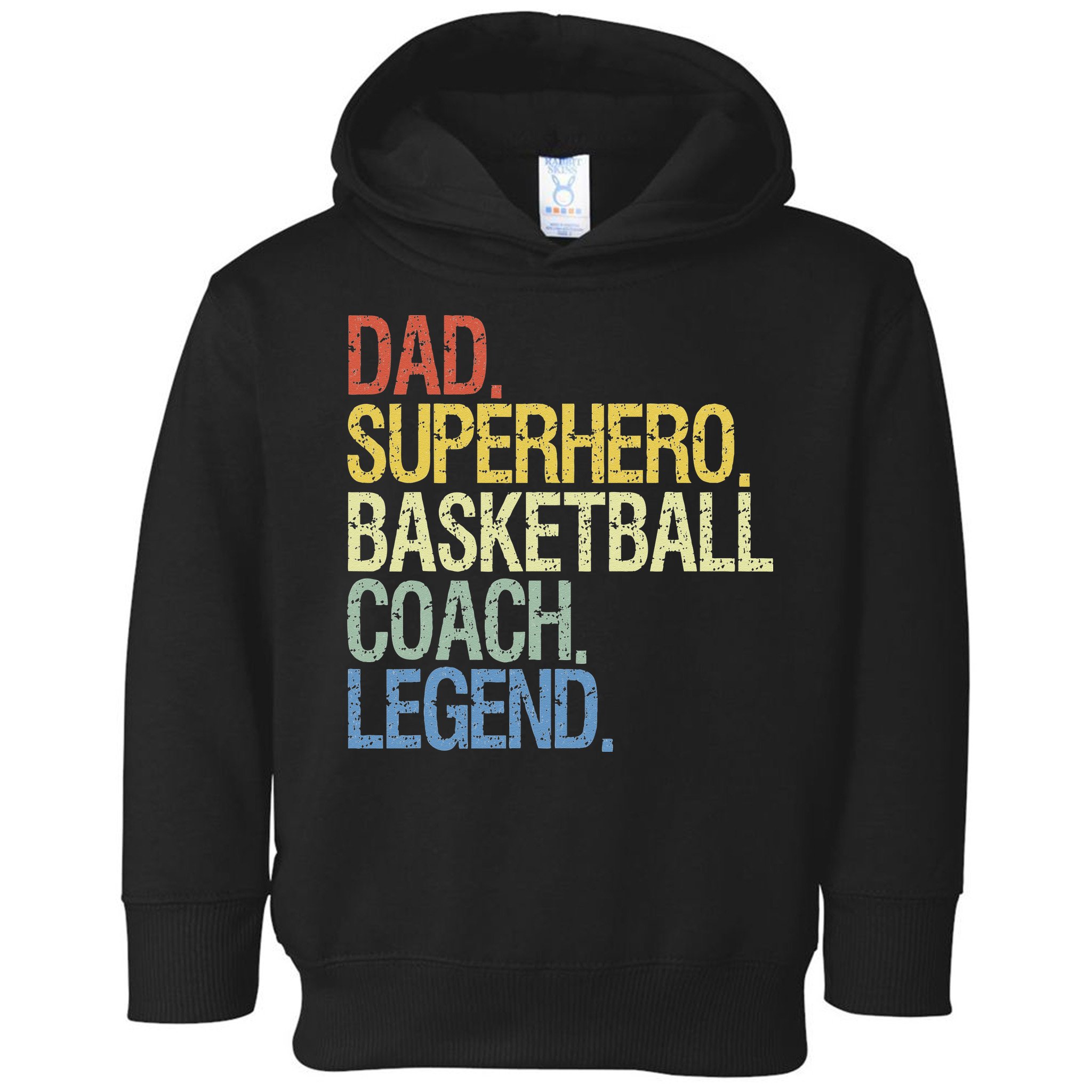 Basketball coach dad Toddler Hoodie