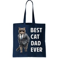 Best Cad Dad Ever Cool Father Cat Daddy Tote Bag