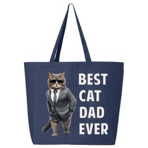 Best Cad Dad Ever Cool Father Cat Daddy 25L Jumbo Tote