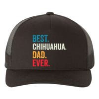 Best Chihuahua Dad Ever Retro Vintage Sunset Yupoong Adult 5-Panel Trucker Hat