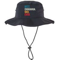 Best Chihuahua Dad Ever Retro Vintage Sunset Legacy Cool Fit Booney Bucket Hat