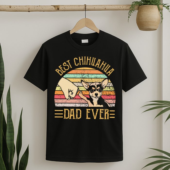 Best Chihuahua Dad Ever T-Shirt