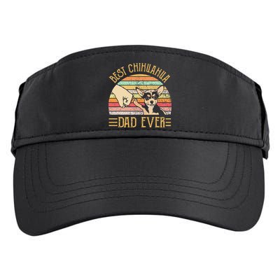 Best Chihuahua Dad Ever Adult Drive Performance Visor