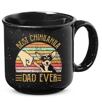 Best Chihuahua Dad Ever 15oz Campfire Ceramic Mug
