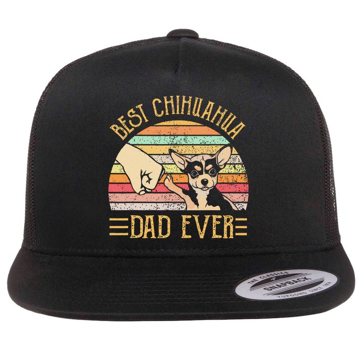 Best Chihuahua Dad Ever Flatbill Hat