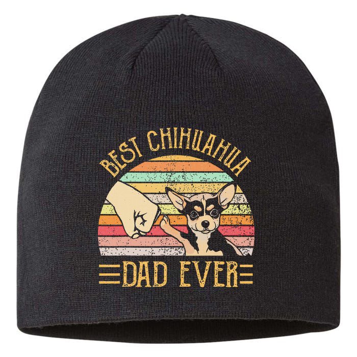Best Chihuahua Dad Ever Sustainable Beanie