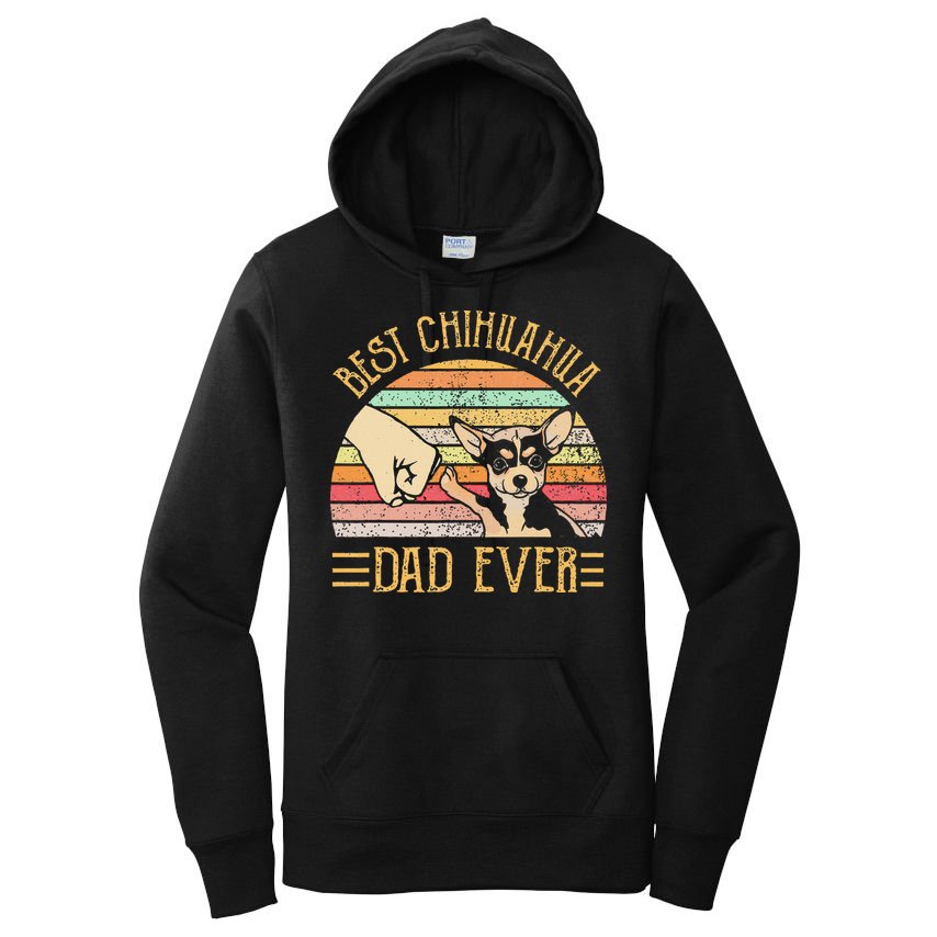 Best Chihuahua Dad Ever Women's Pullover Hoodie