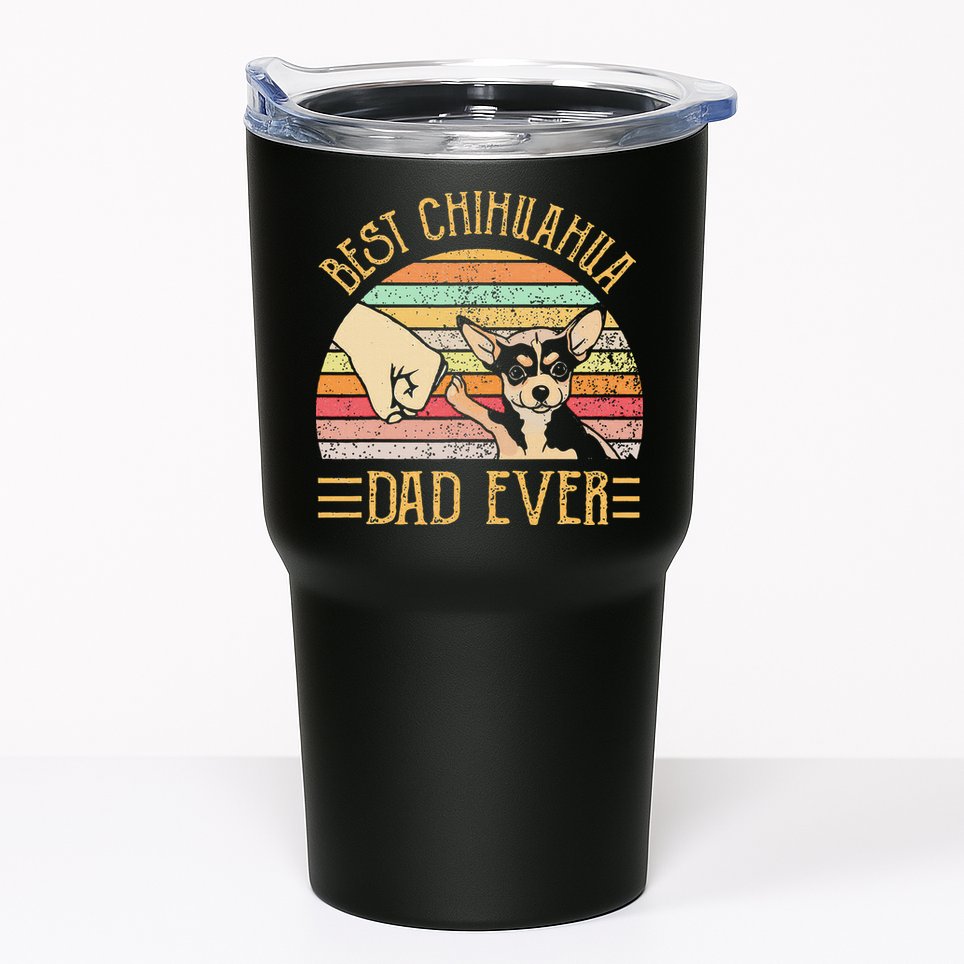 Best Chihuahua Dad Ever Tumbler