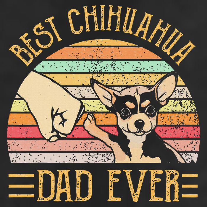 Best Chihuahua Dad Ever Golf Towel