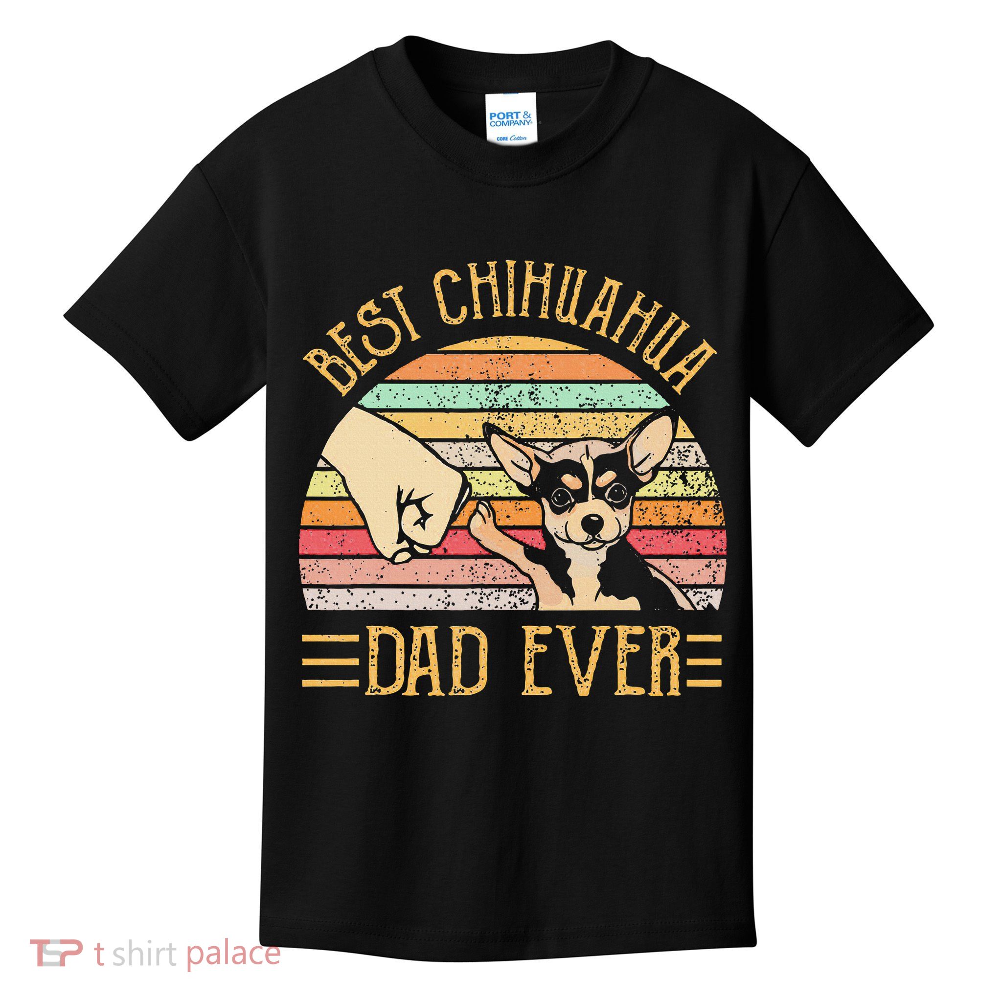 Best Chihuahua Dad Ever Kids T-Shirt