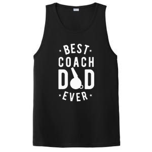 Best Coach Dad Ever Whistle Coach Dad Father's Day PosiCharge Competitor Tank