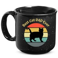 Best Cat Dad Ever 15oz Campfire Ceramic Mug