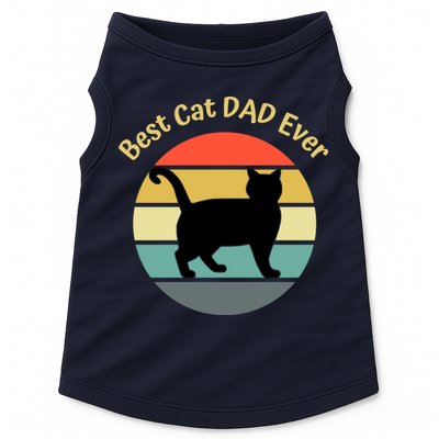 Best Cat Dad Ever Doggie Tank
