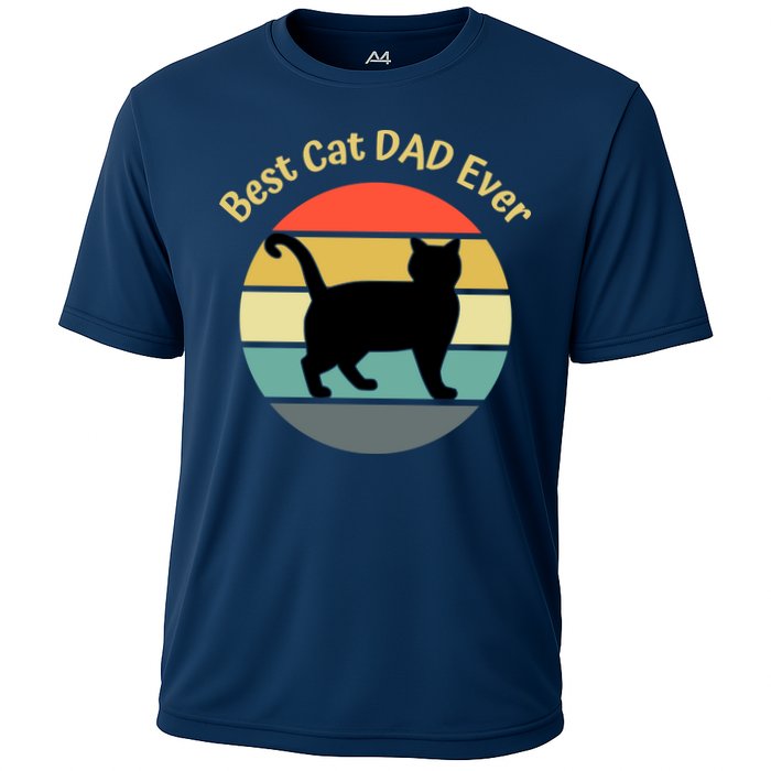Best Cat Dad Ever Performance Shirt