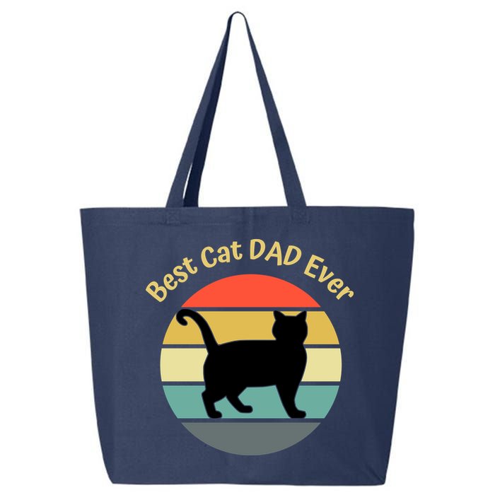 Best Cat Dad Ever 25L Jumbo Tote